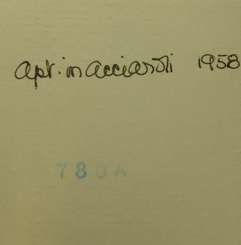 1958 acciaroli apt back